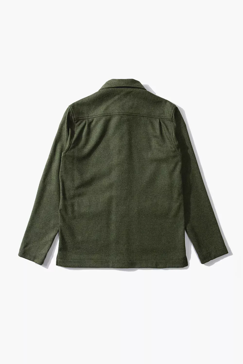 Edmmond Studios Felt Overshirt - Khaki