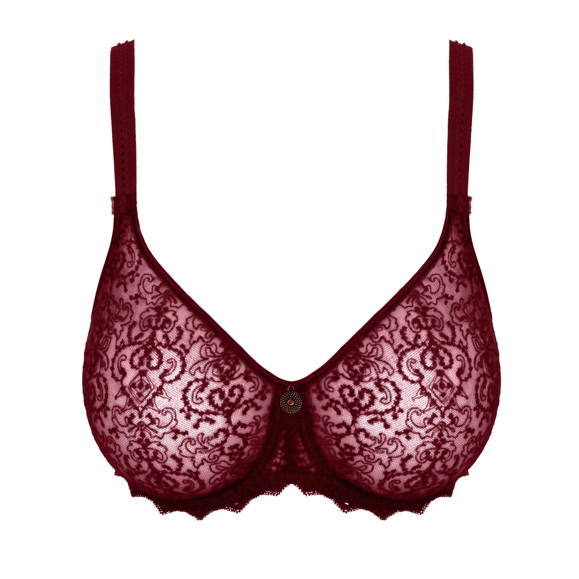 Empreinte Cassiopee Seamless Full Cup Bra | GRENAT