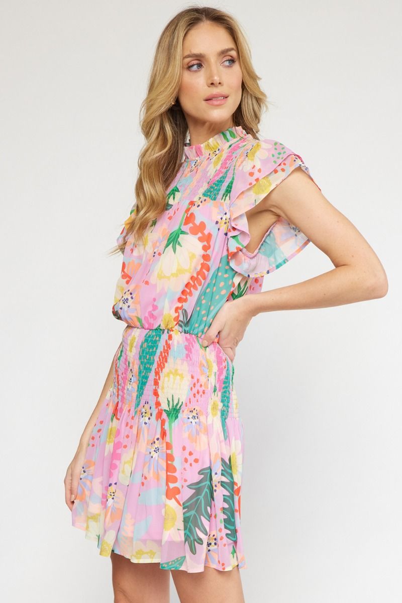 Enchanted Garden Dress~PINK