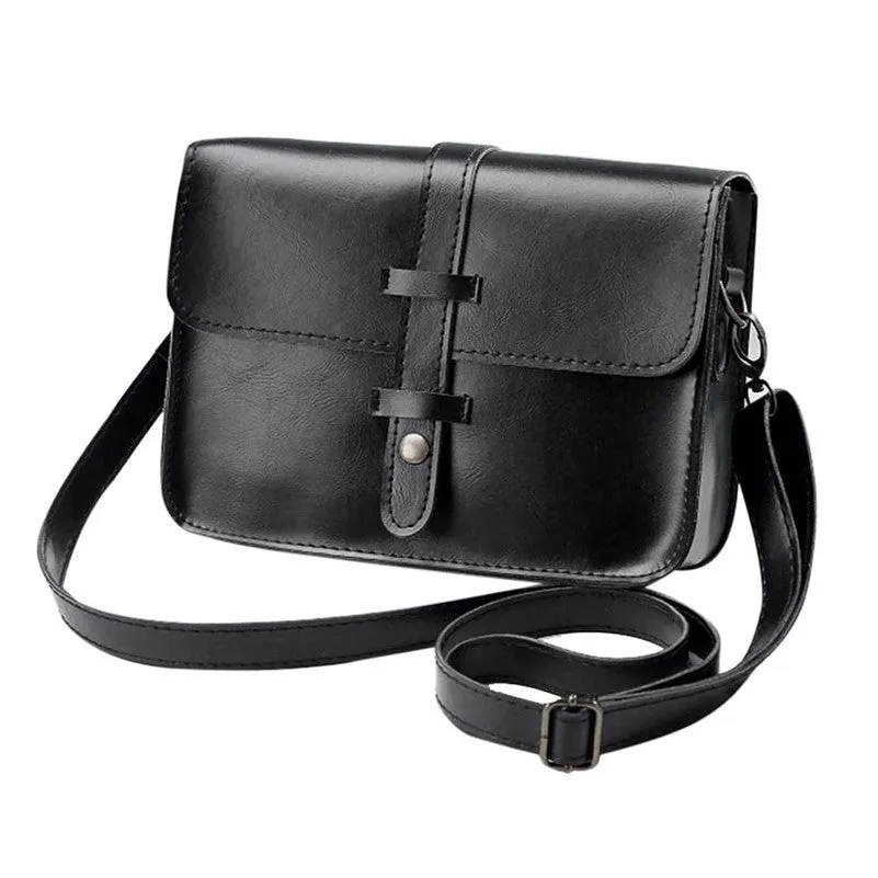 Fahsion Women Vintage Bag Leather CrossBody Shoulder Messenger bag ladies womens' pouch clutch messenger hbag bolsa feminina