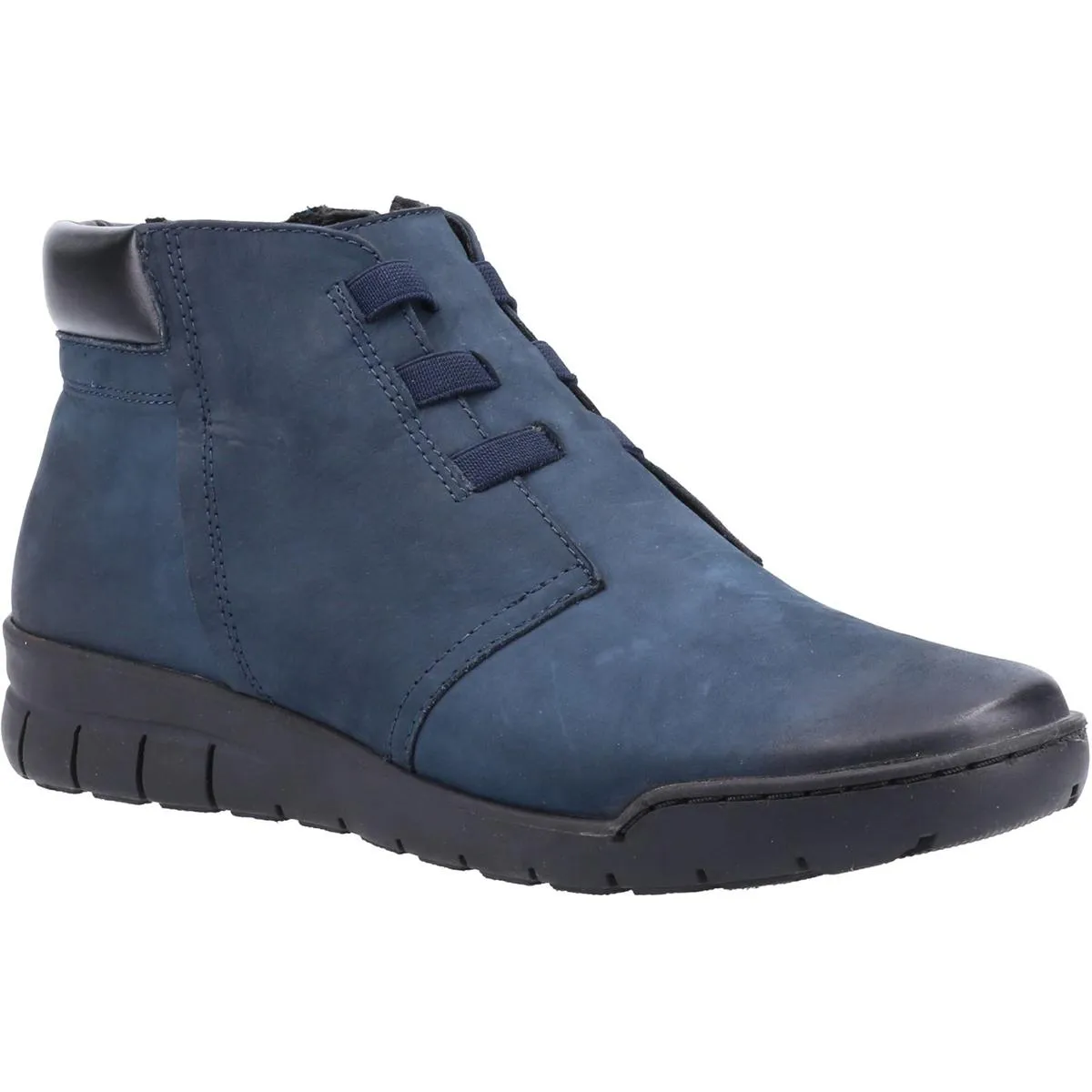 Fleet & Foster Carmen  Zip Ankle Boot Navy