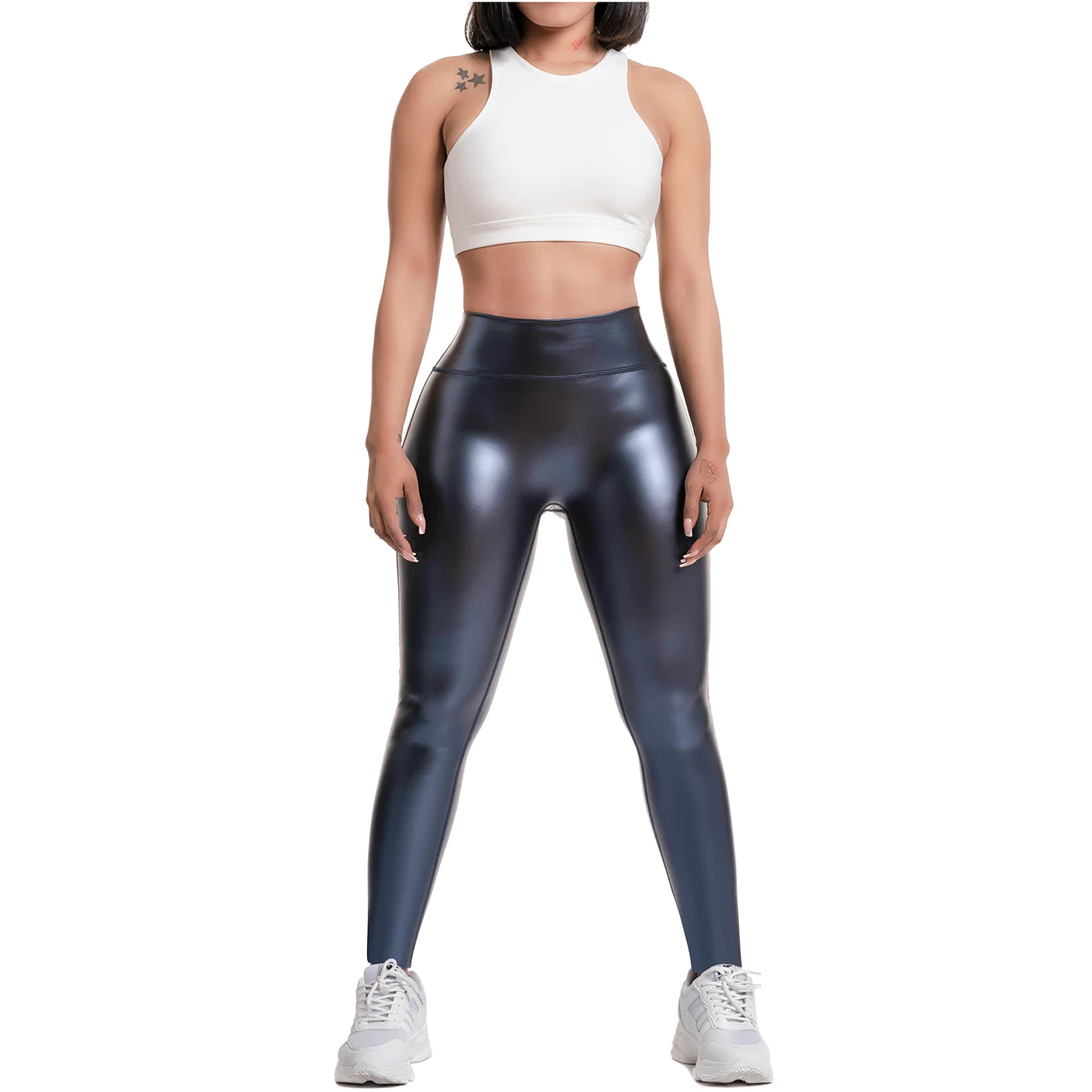 FLEXMEE 946863 | LEGGINGS ATLÉTICOS DEPORTIVOS DE CINTURA ALTA MUJER | LÍNEA DE FORMA