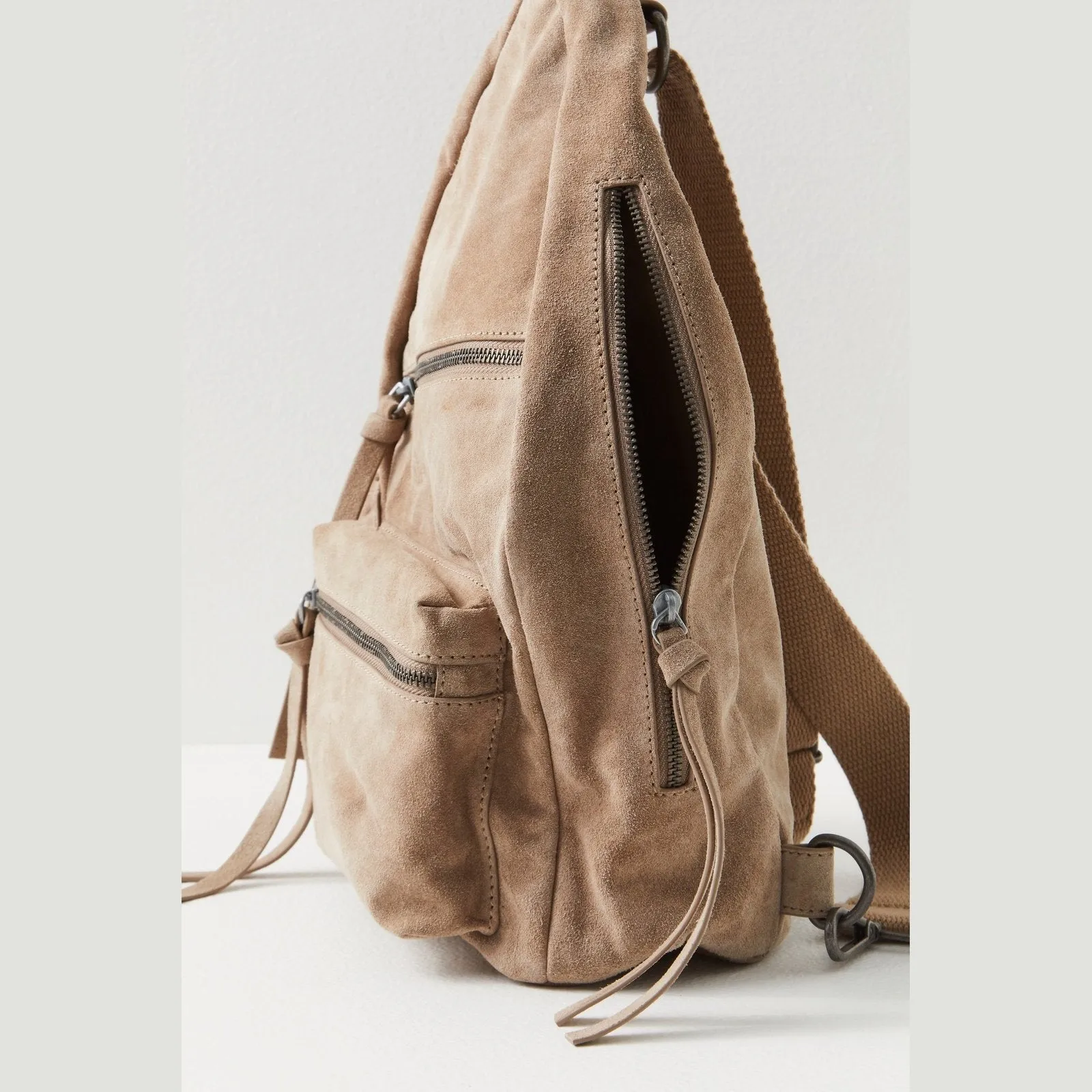 Free People Oxford Suede Sling Bag