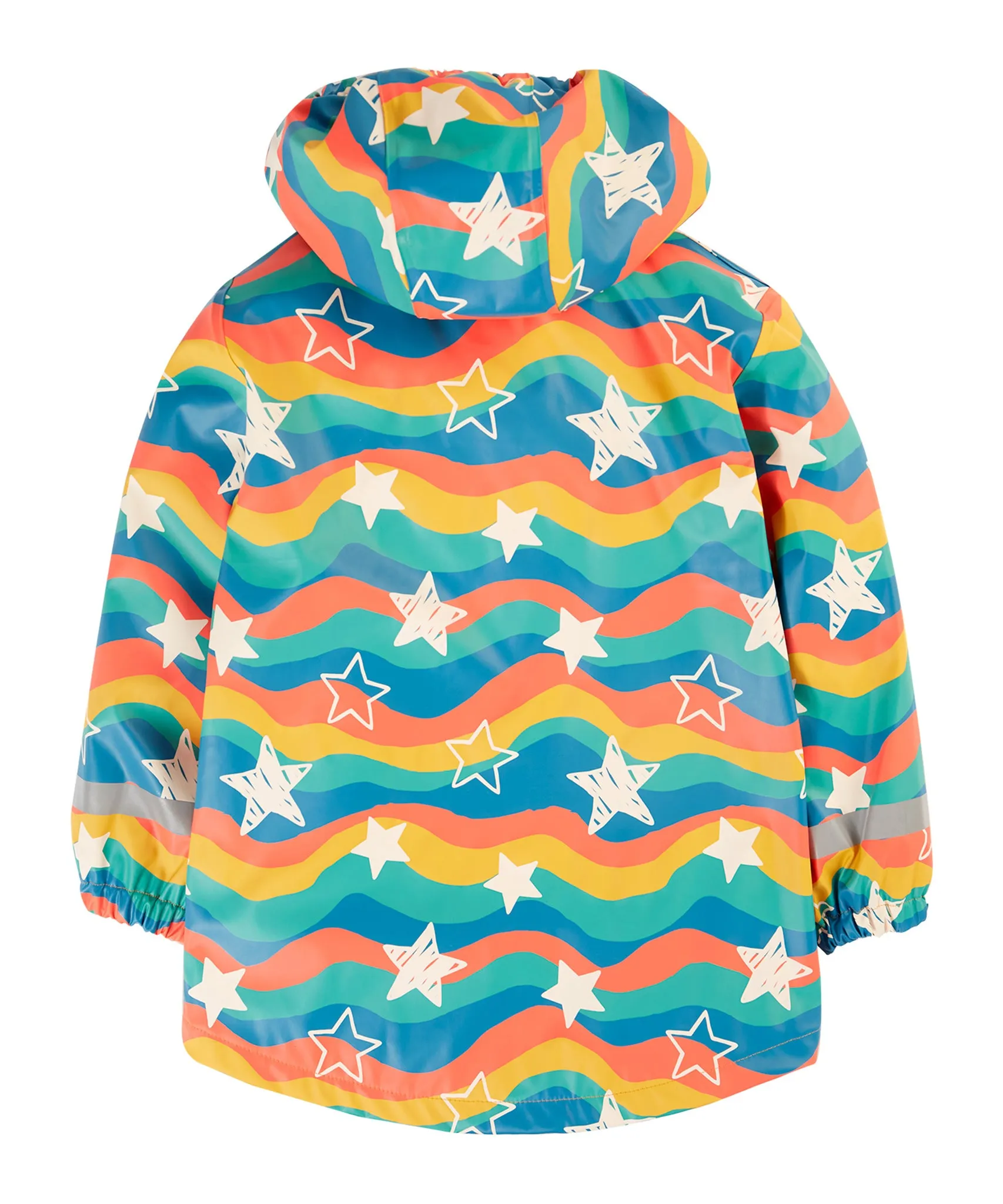 Frugi Puddle Buster Coat - Wavy Stars