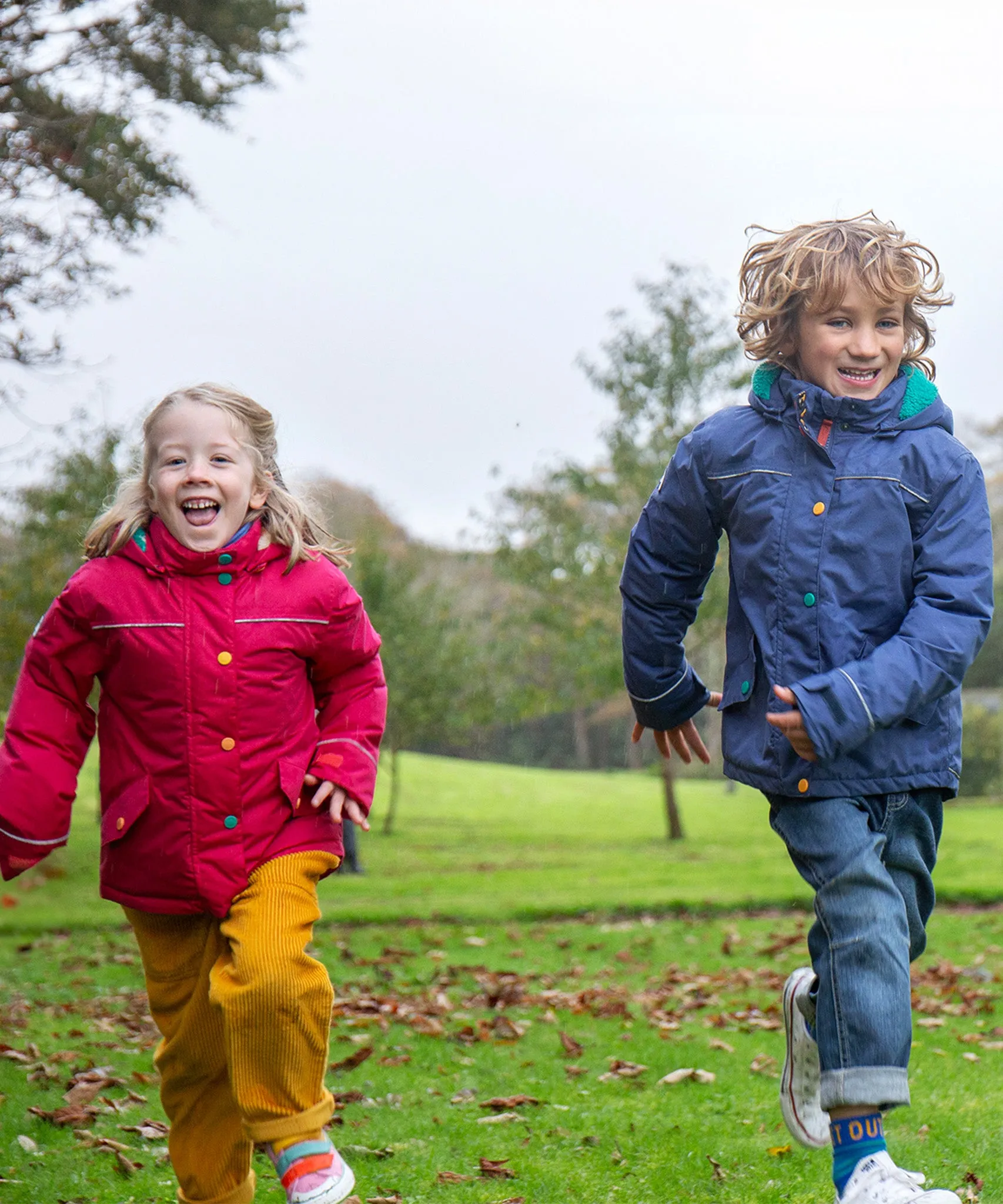 Frugi Rambler 3 in 1 Coat - Snapdragon/Flower Pop