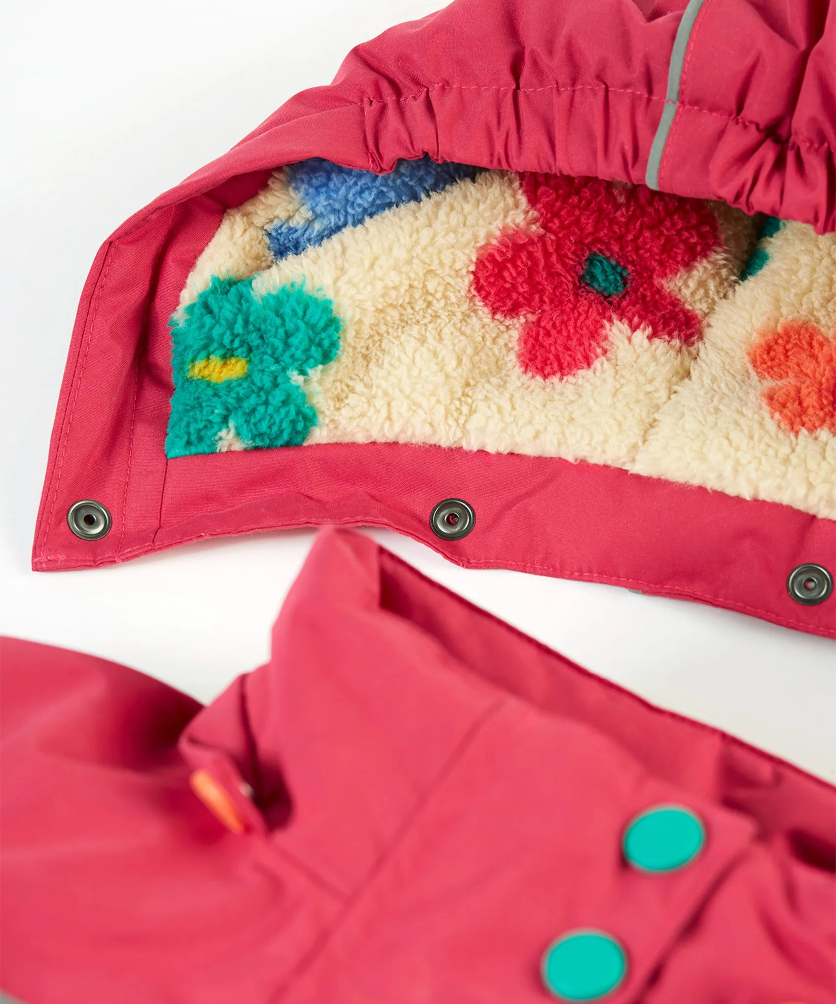 Frugi Rambler 3 in 1 Coat - Snapdragon/Flower Pop