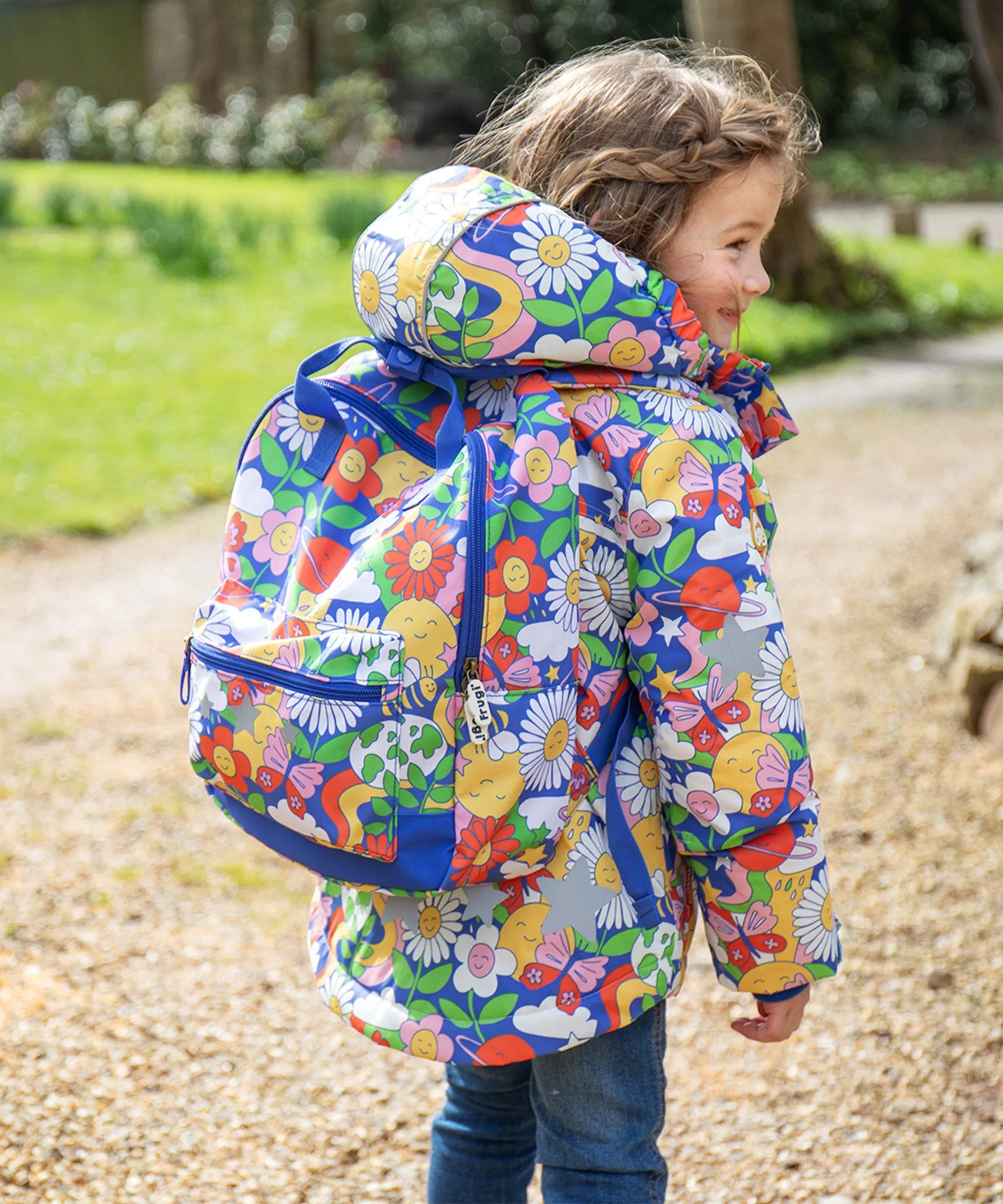 Frugi Snow & Ski Coat - Retro Happy