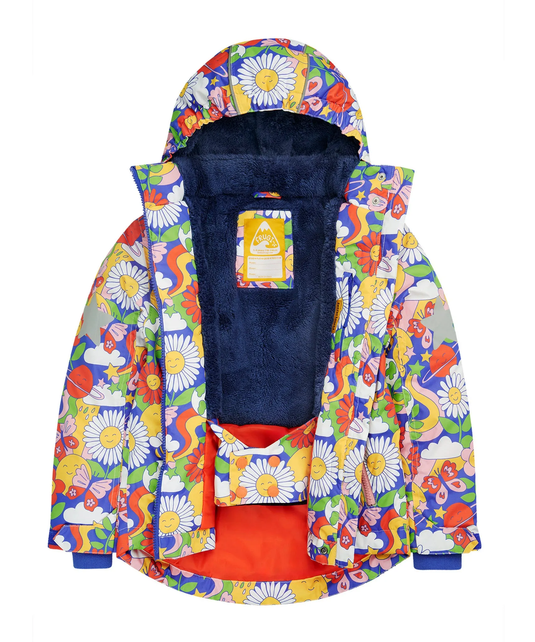 Frugi Snow & Ski Coat - Retro Happy