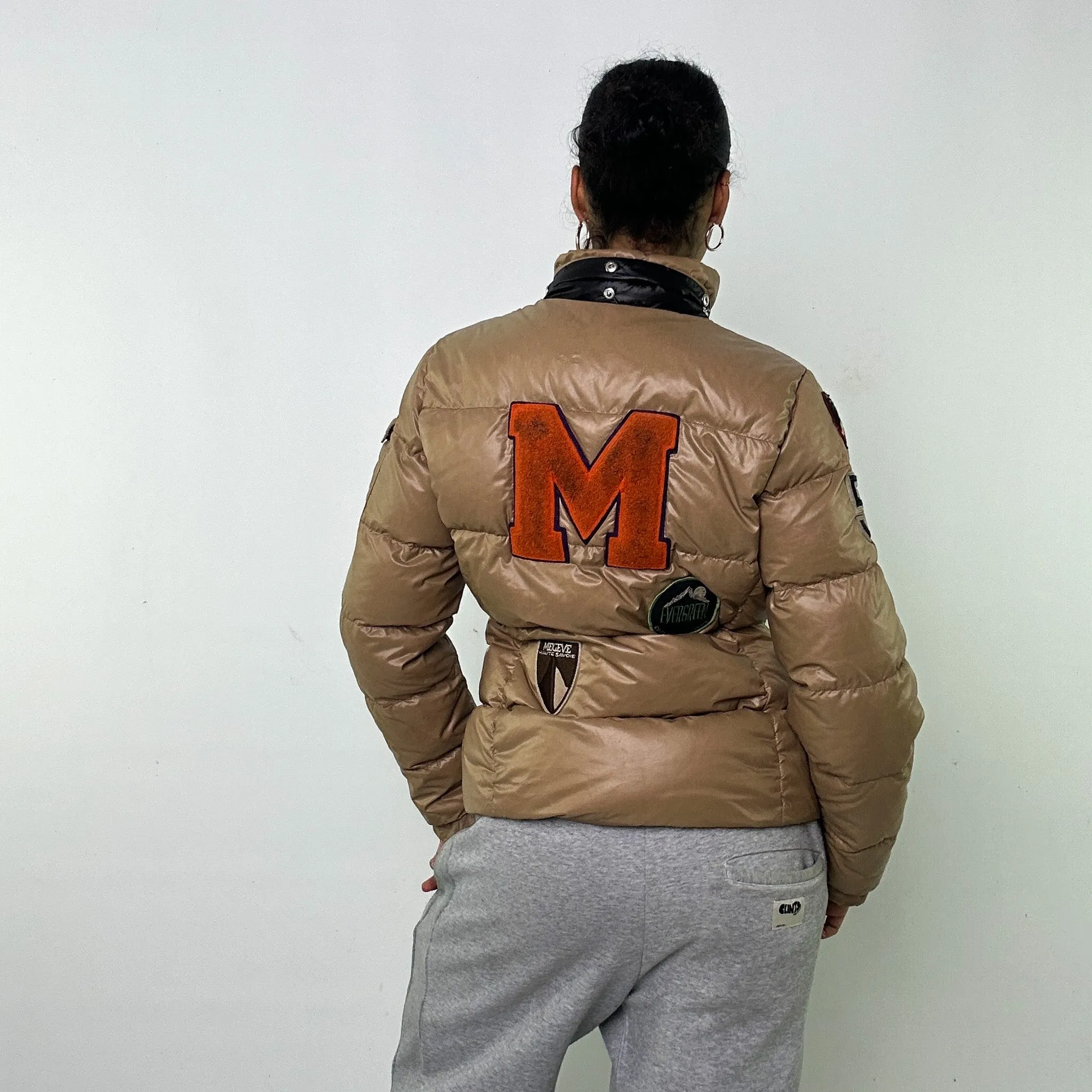 Gold y2ks Moncler Puffer Jacket Coat (L)