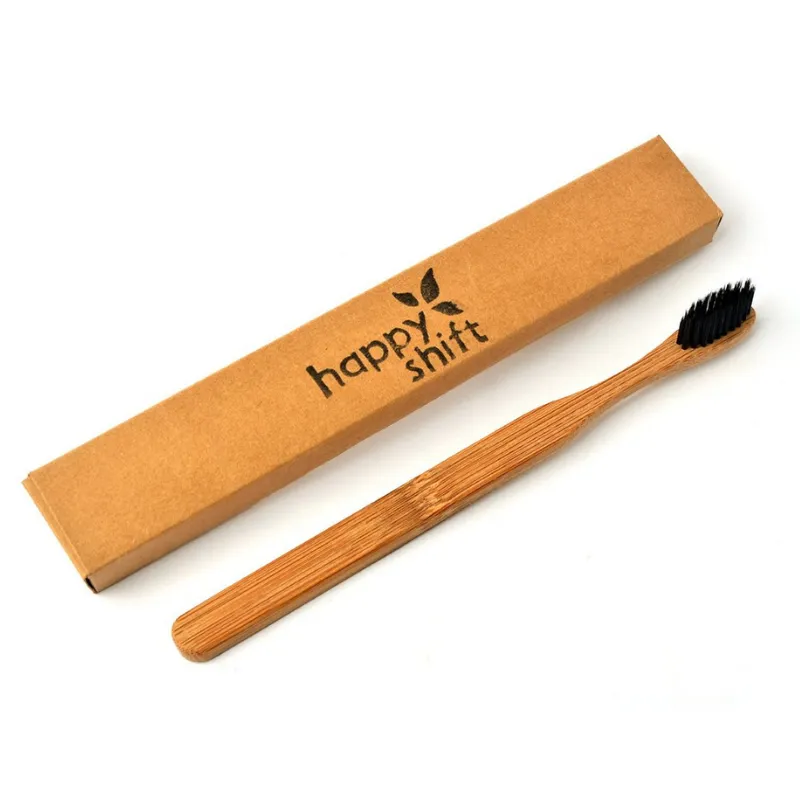 Happy Shift Bamboo Toothbrush