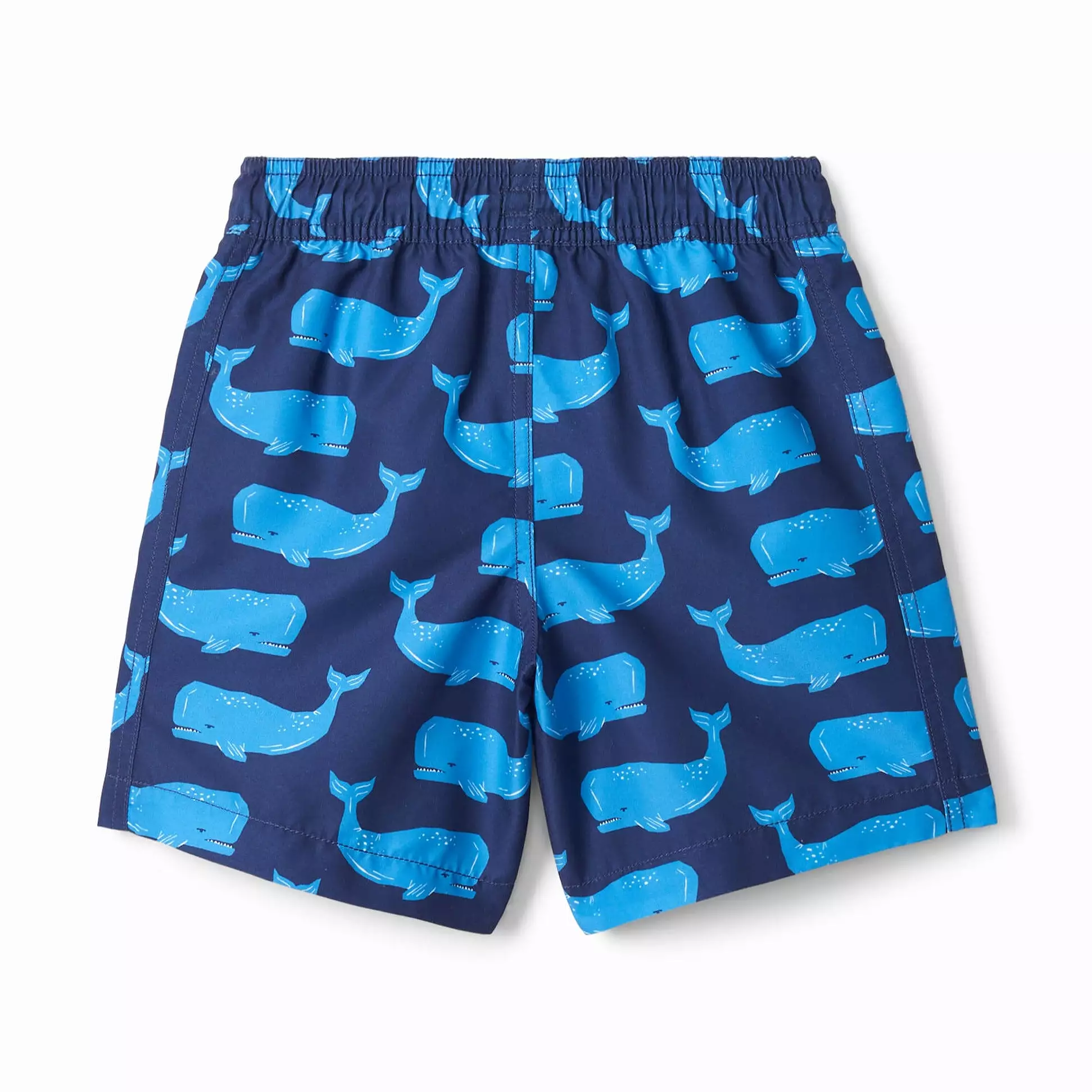 Hatley Block Whales Swim Trunks