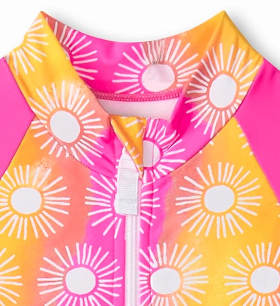 Hatley Sunshine Rashguard Swimsuit