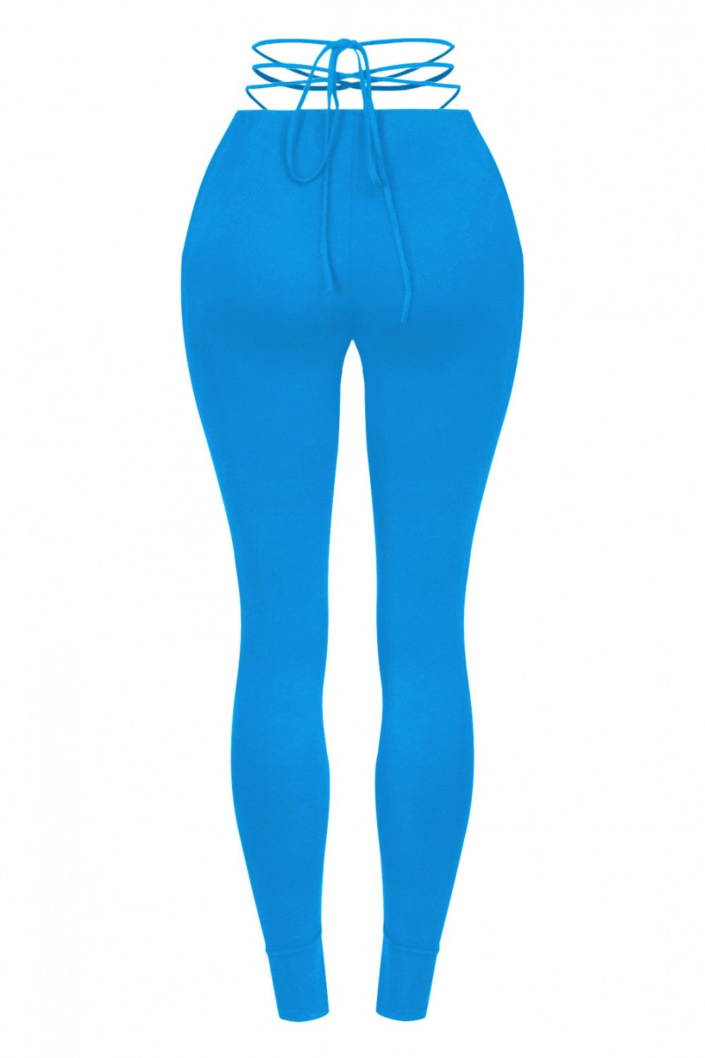 Head In The Cloud Low Rise Waist Tie Leggings