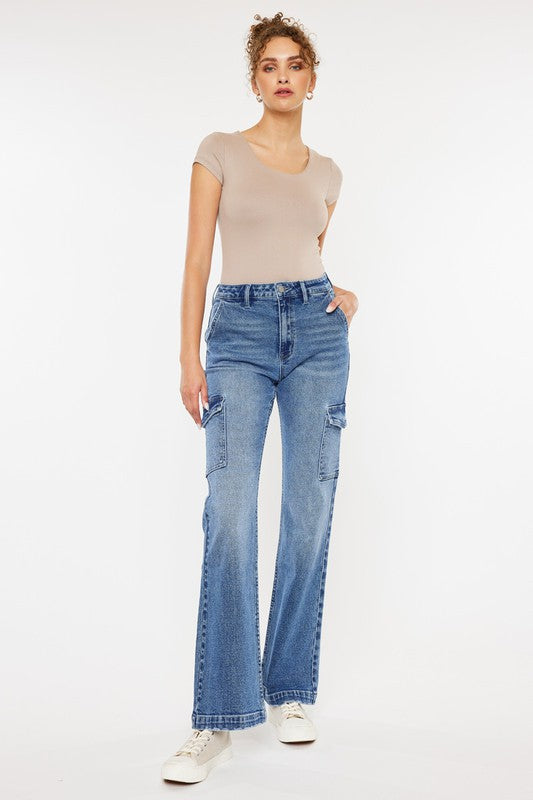 High Rise Holly Cargo Jeans