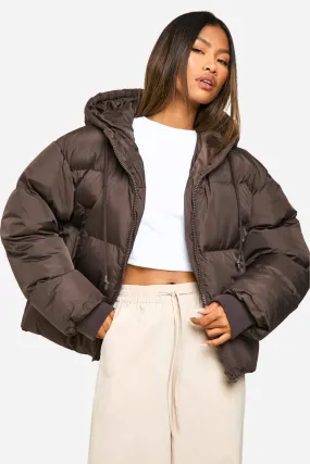 Hooded Padded Puffer Jacket