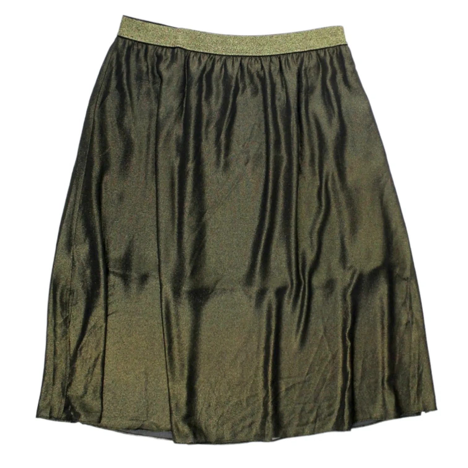 Hush Bronze/Gold Metallic Skirt