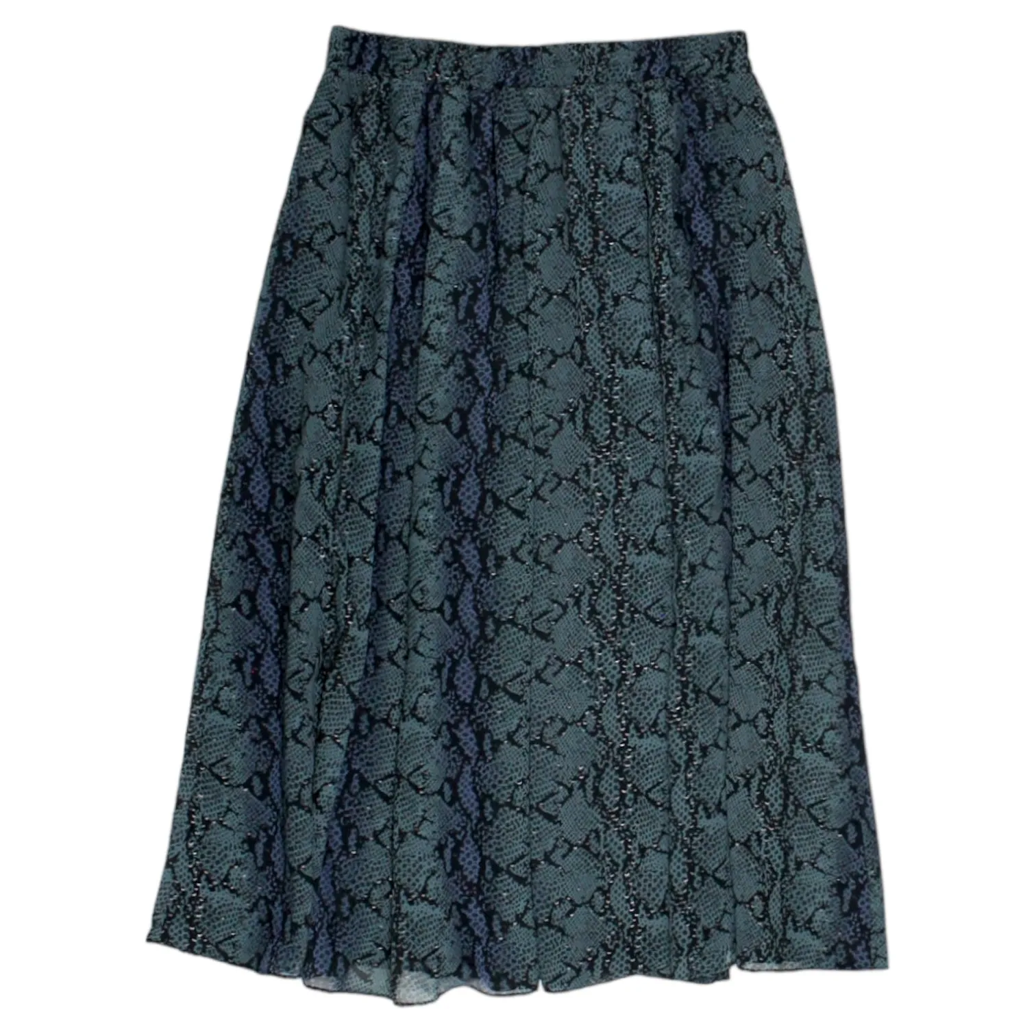 Hush Green Python Print Martina Skirt