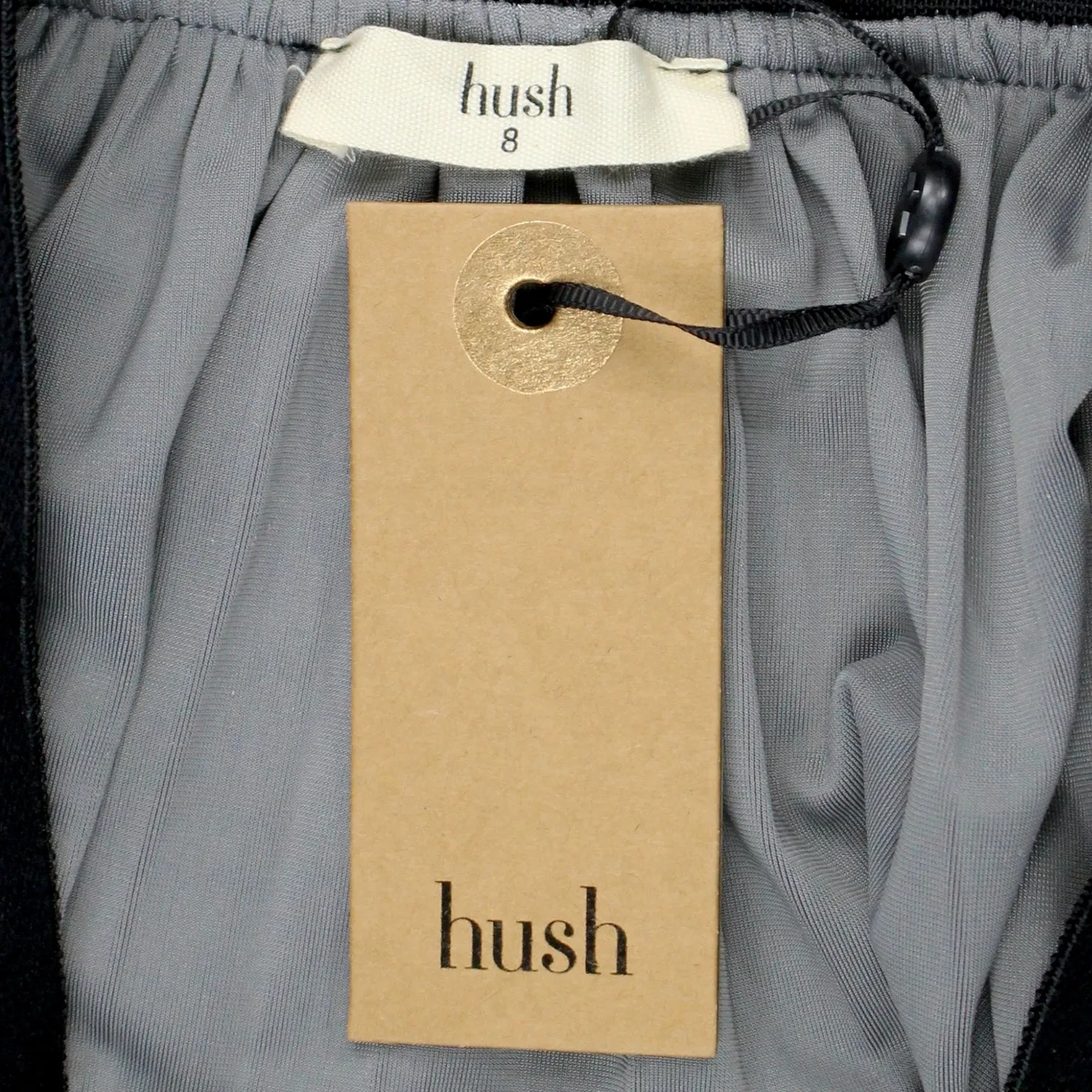 Hush Grey Esme Velour Skirt