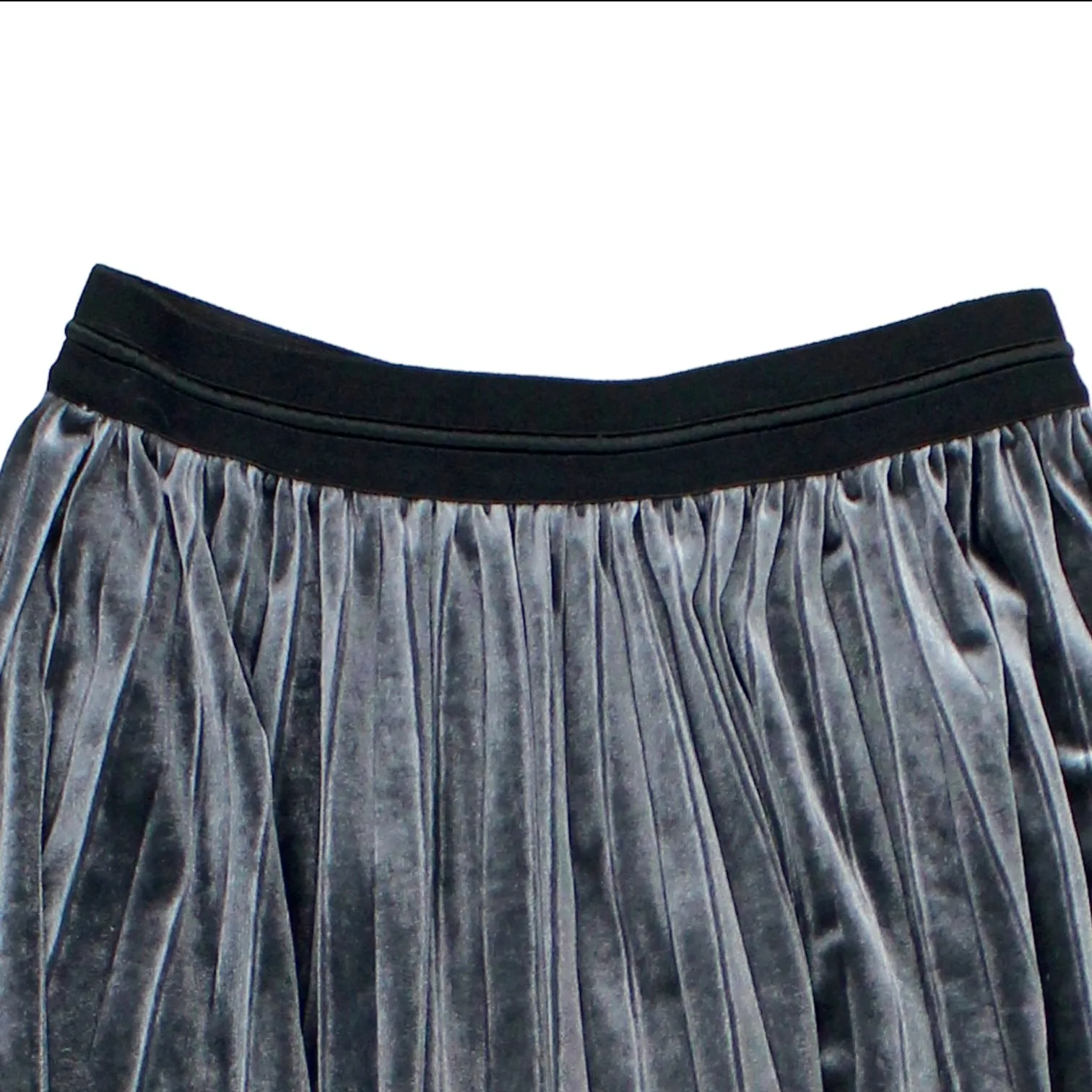 Hush Grey Esme Velour Skirt