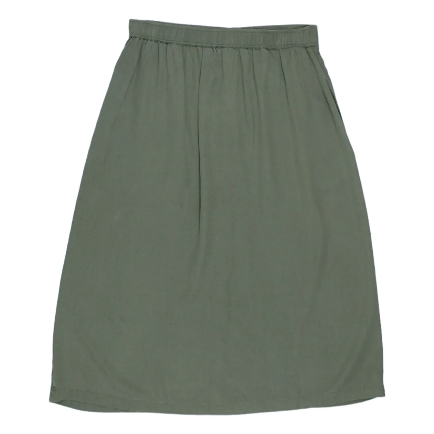 Hush Khaki Jemima Button Skirt