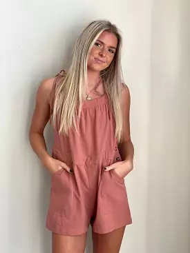 Indie Textured Cotton Romper