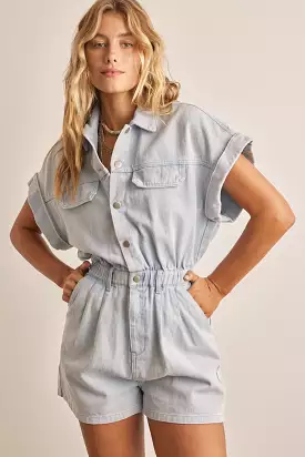 Jenni Denim Romper