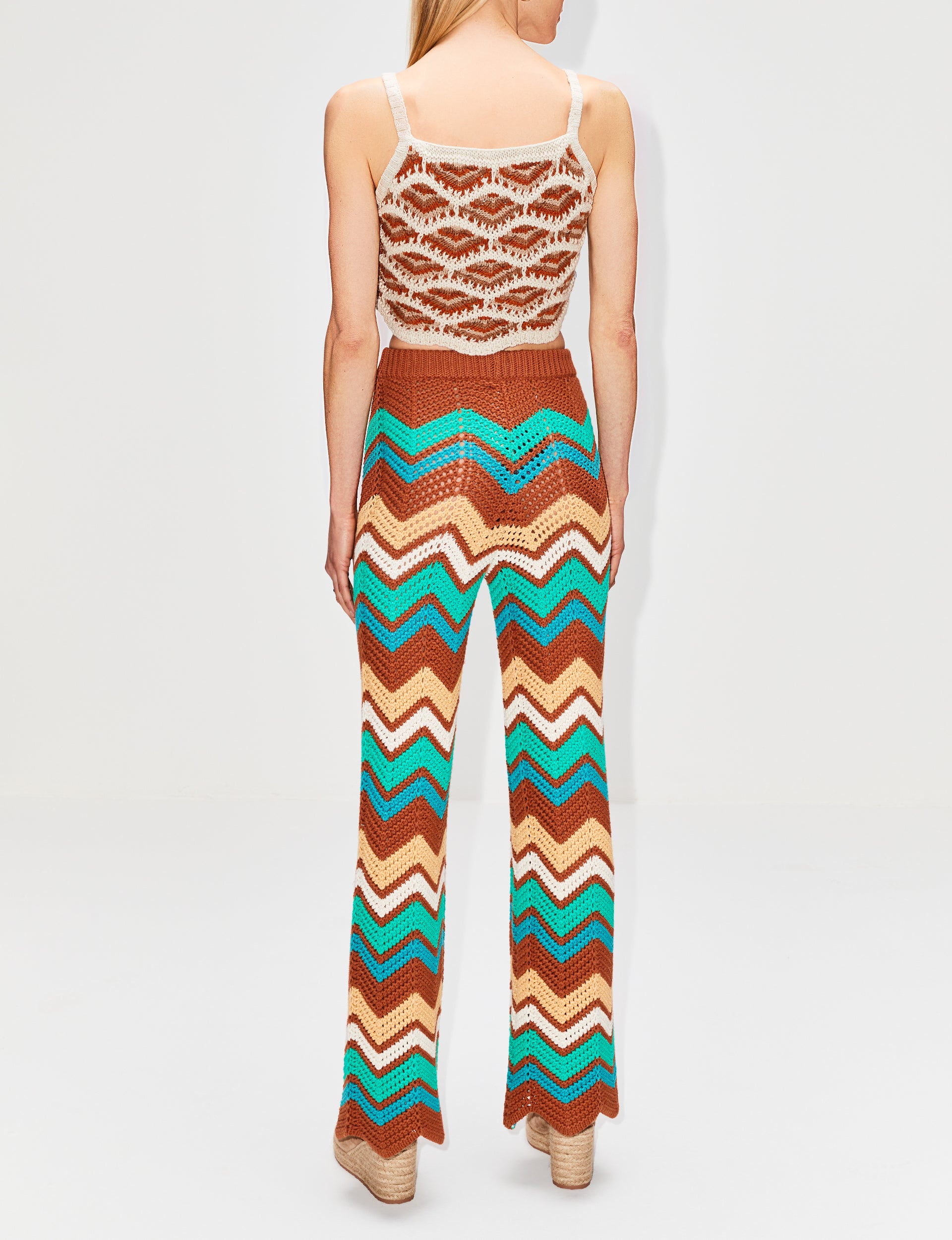 Kaleidoscopic Chevron Pant