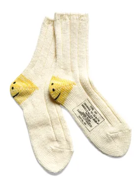 Kapital 56 pieces MA-1 RAINBOWY HAPPY HEEL socks