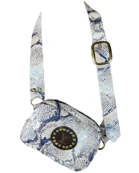 Keep It Gypsy Women's Paige Snake Print Crossbody Sling Bag