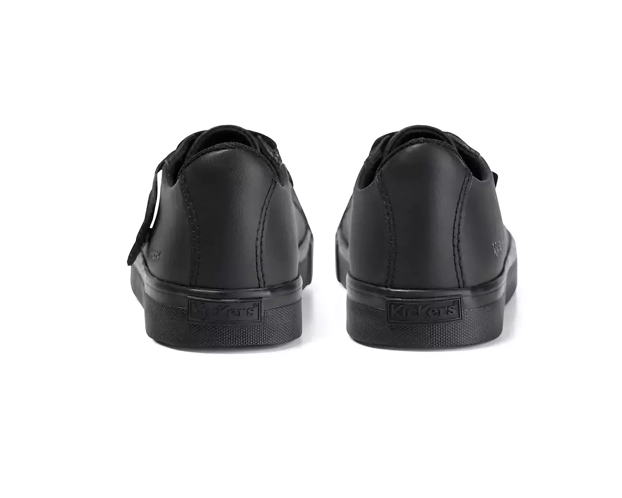 Kickers Kid's Tovni Lacer Leather JU 114729 Shoes Black