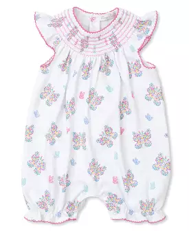 Kissy Kissy - Smocked Romper - Butterfly Flutters