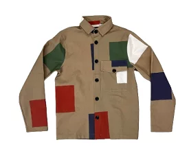 KLAUS SAMSE Overshirt made in Denmark Sand