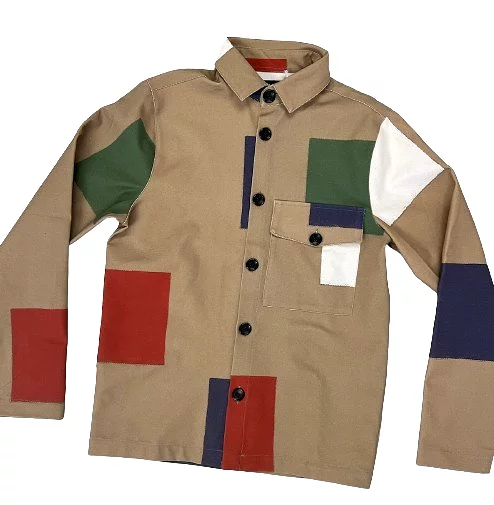 KLAUS SAMSE Overshirt made in Denmark Sand