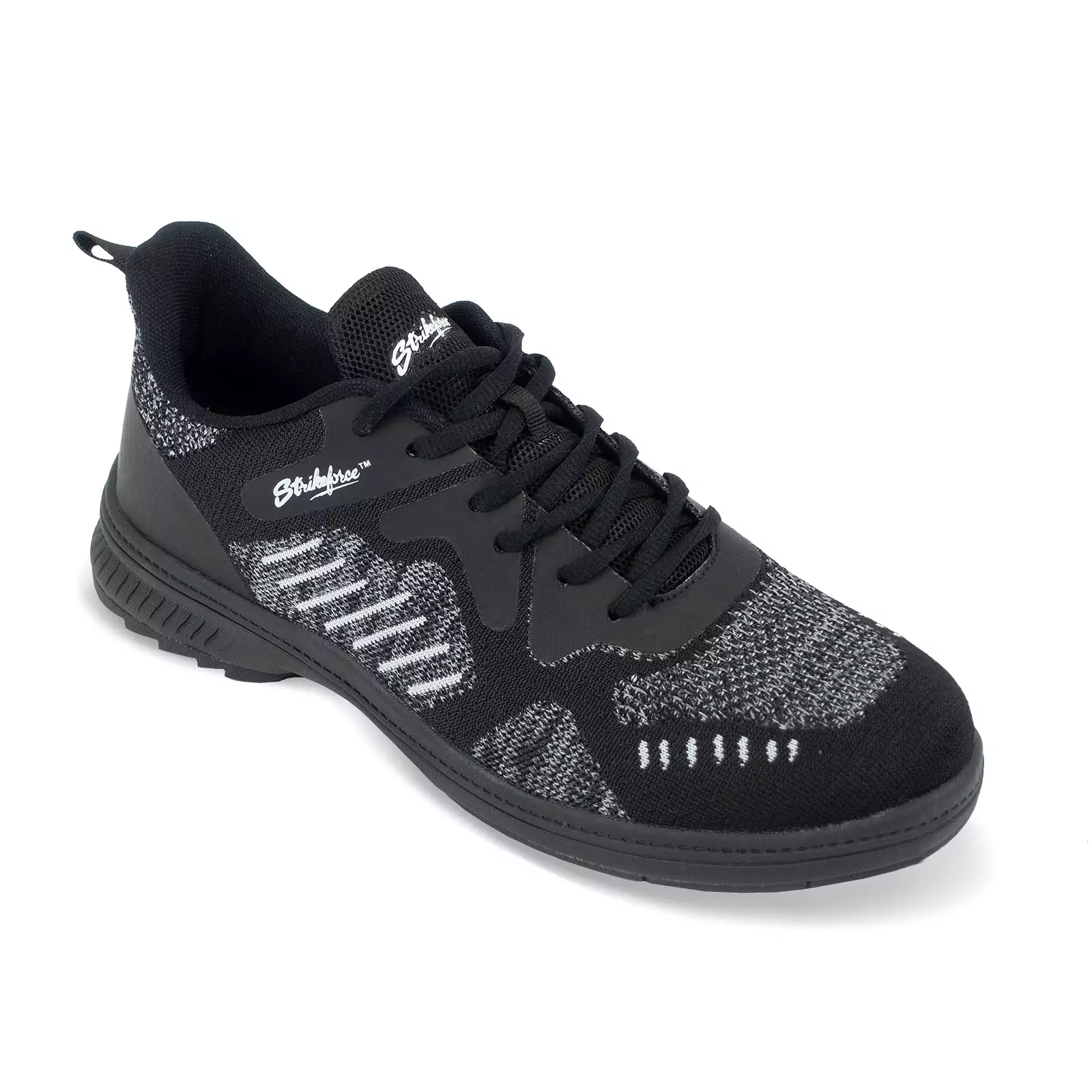 KR Strikeforce Admiral Men's Right Hand Bowling Shoes Black/Grey