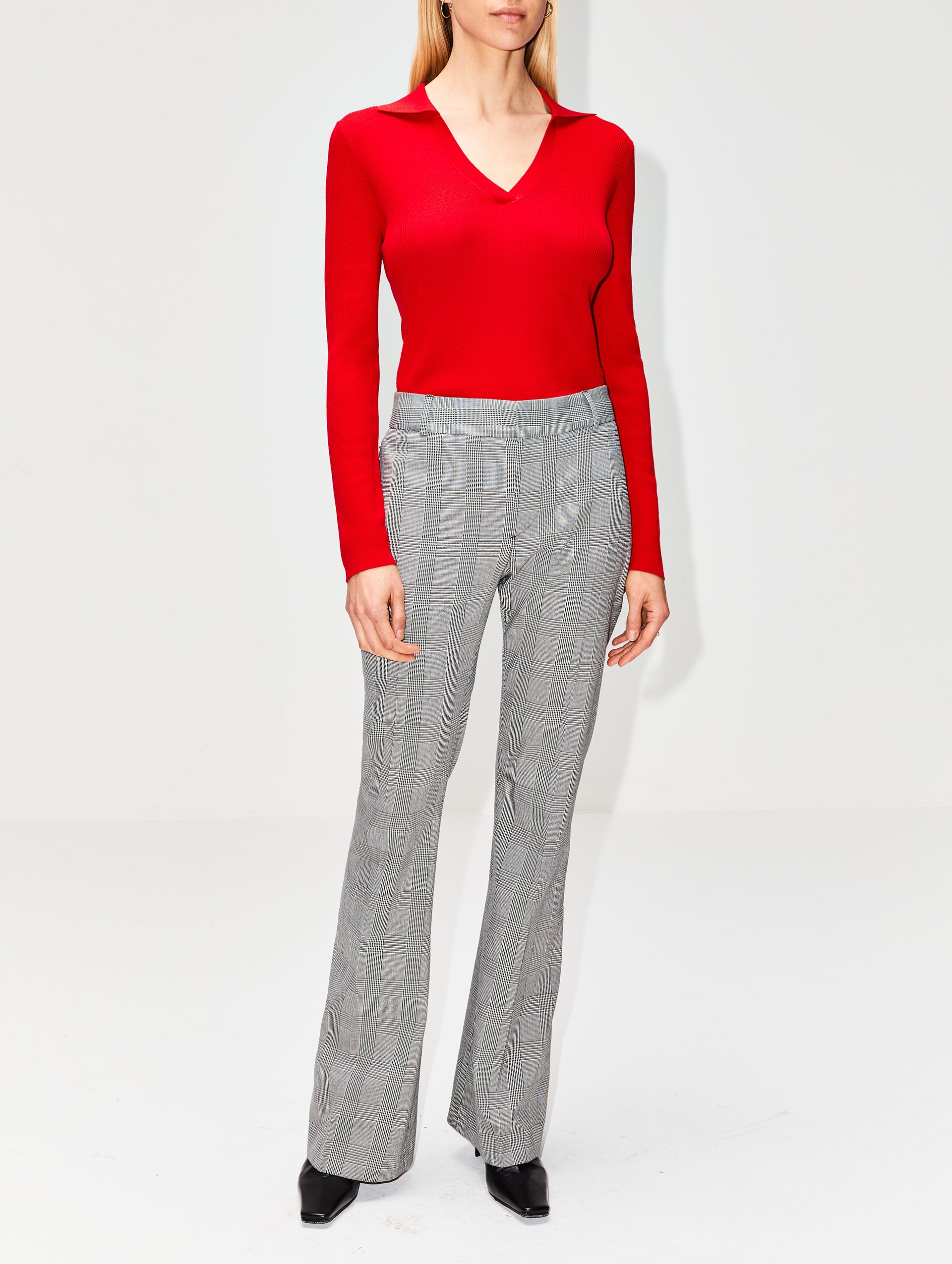 Le High Rise Flare Trouser