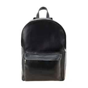 Leather Backpack | Black