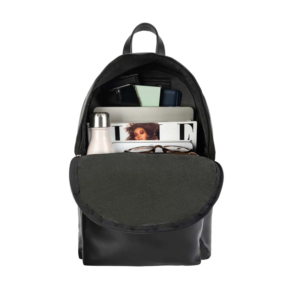 Leather Backpack | Black