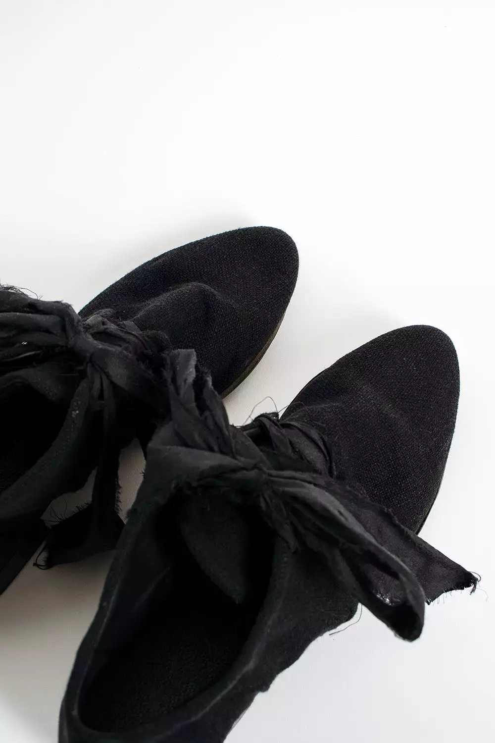 Linen Ore Shoes Black