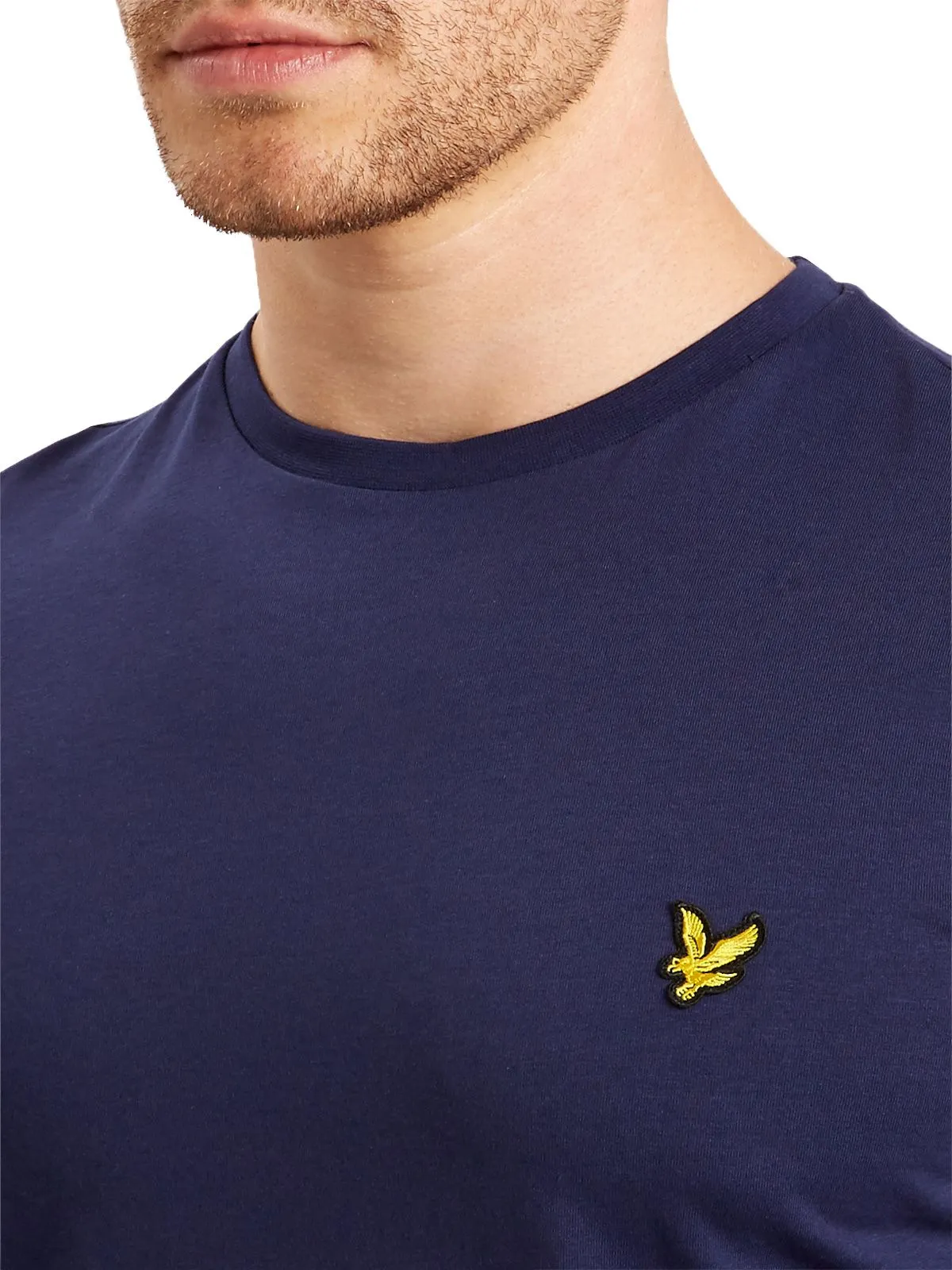 Lyle & Scott Basic Crew Neck Short Sleeve T-Shirt Navy