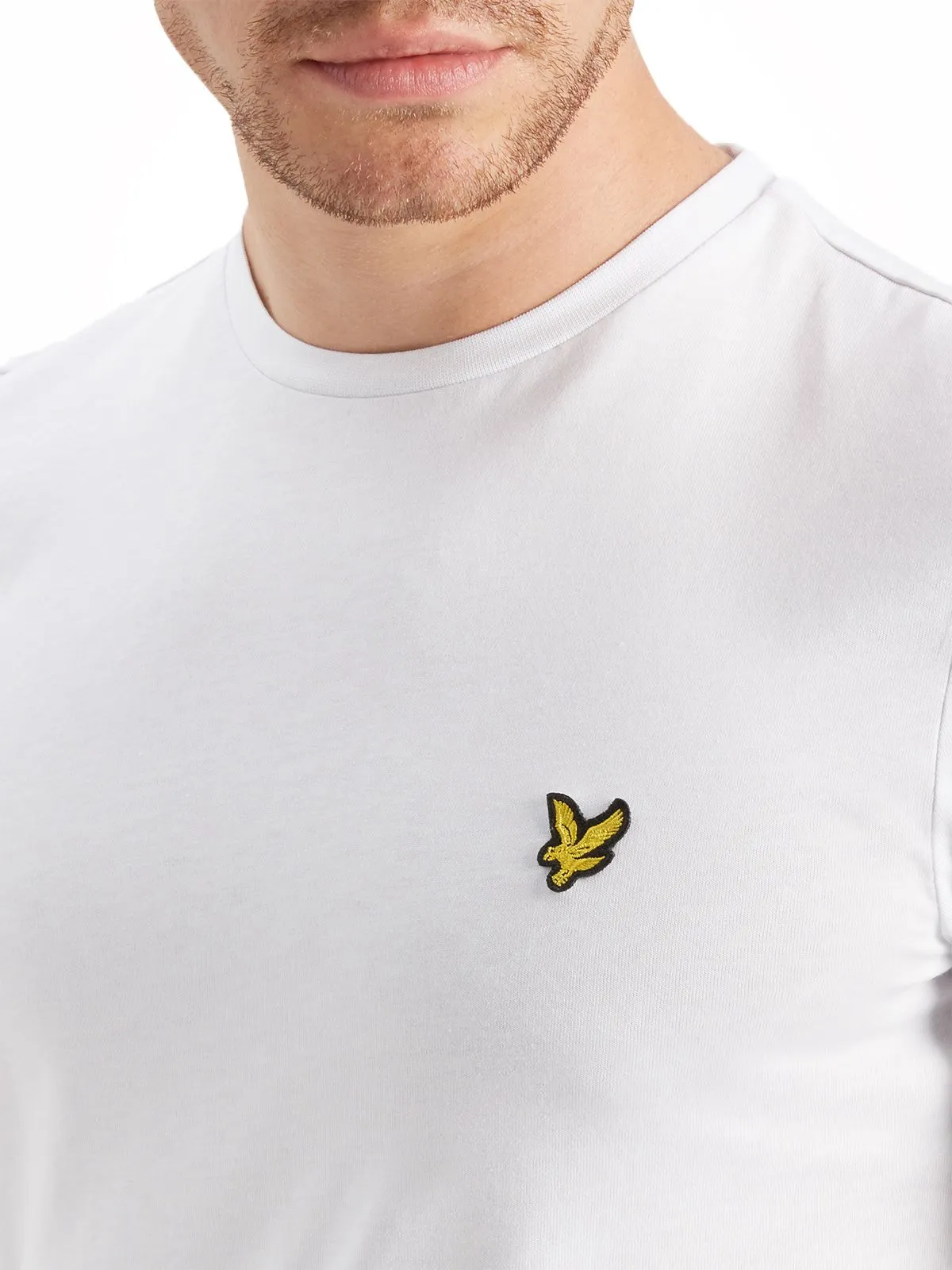 Lyle & Scott Basic Crew Neck Short Sleeve T-Shirt White