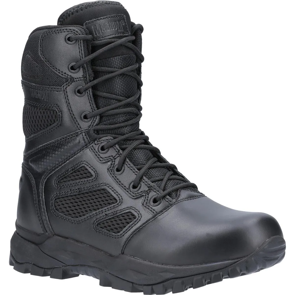 Magnum Elite Spider X 8.0 Side-Zip Uniform Boot Black