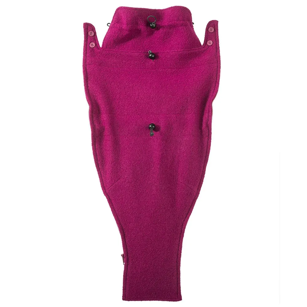 Mamalila Vienna Berry Wool Babywearing Coat