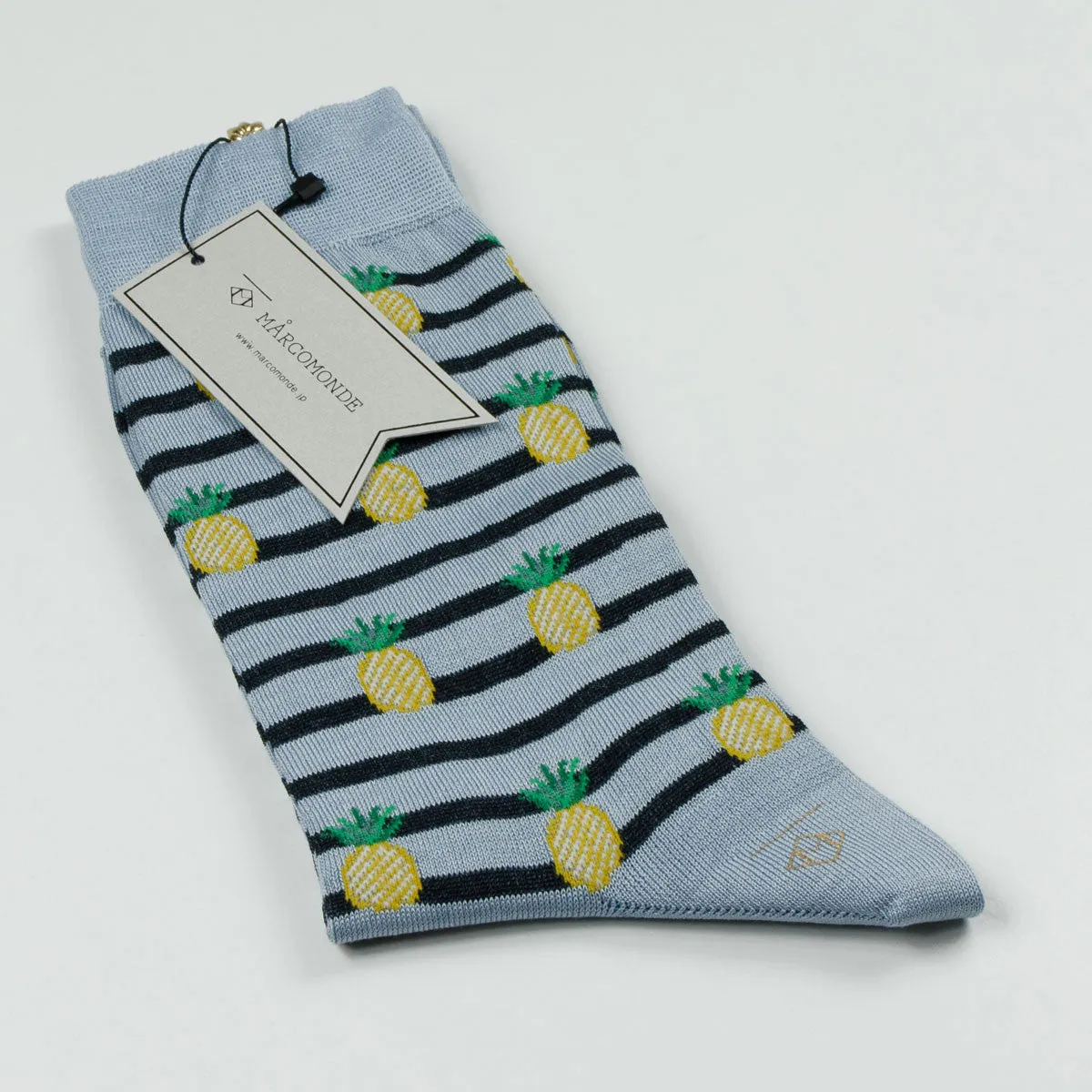 Marcomonde - Pineapples Malaysia Socks - Blue