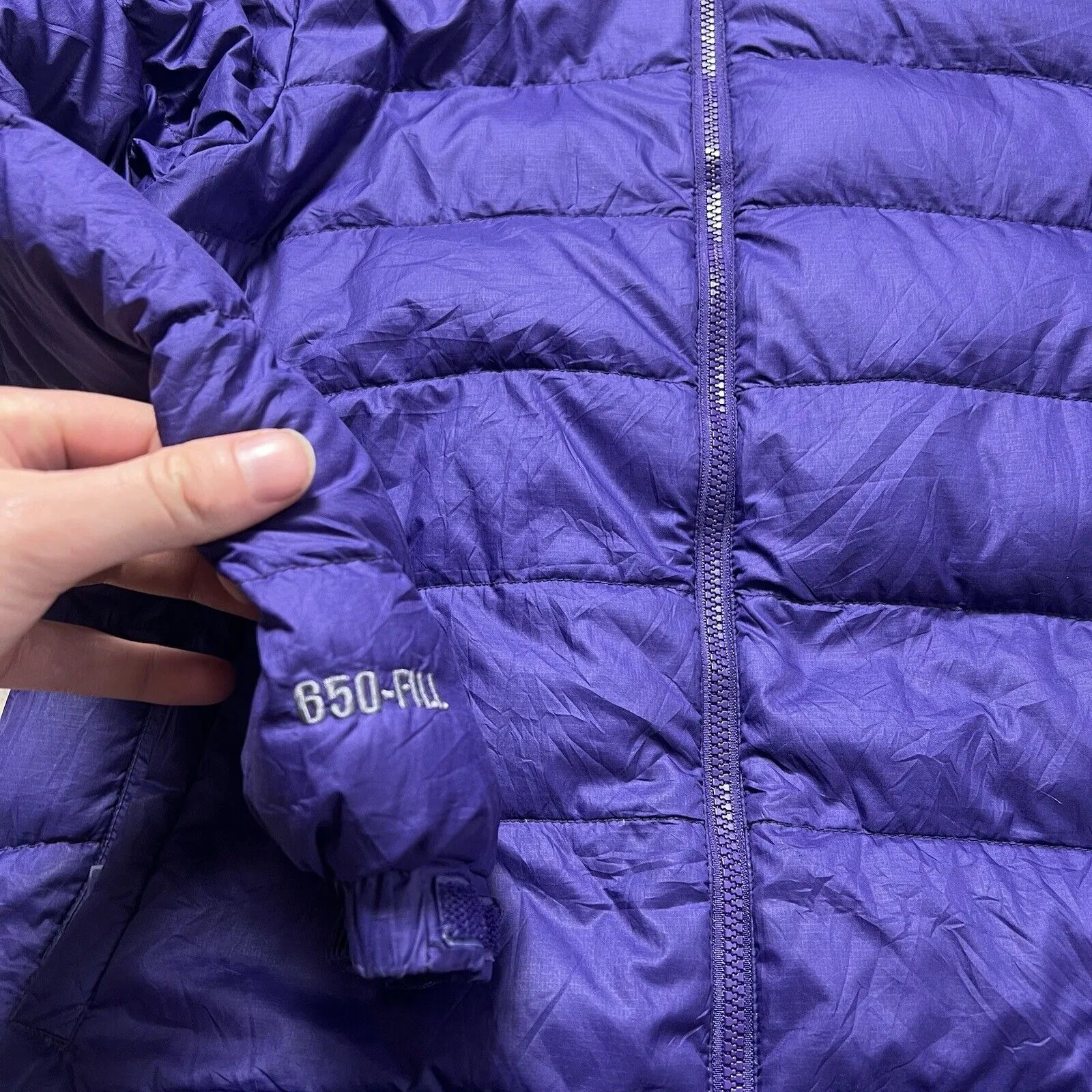 Marmot Puffer Jacket Purple 650+ Womens Medium