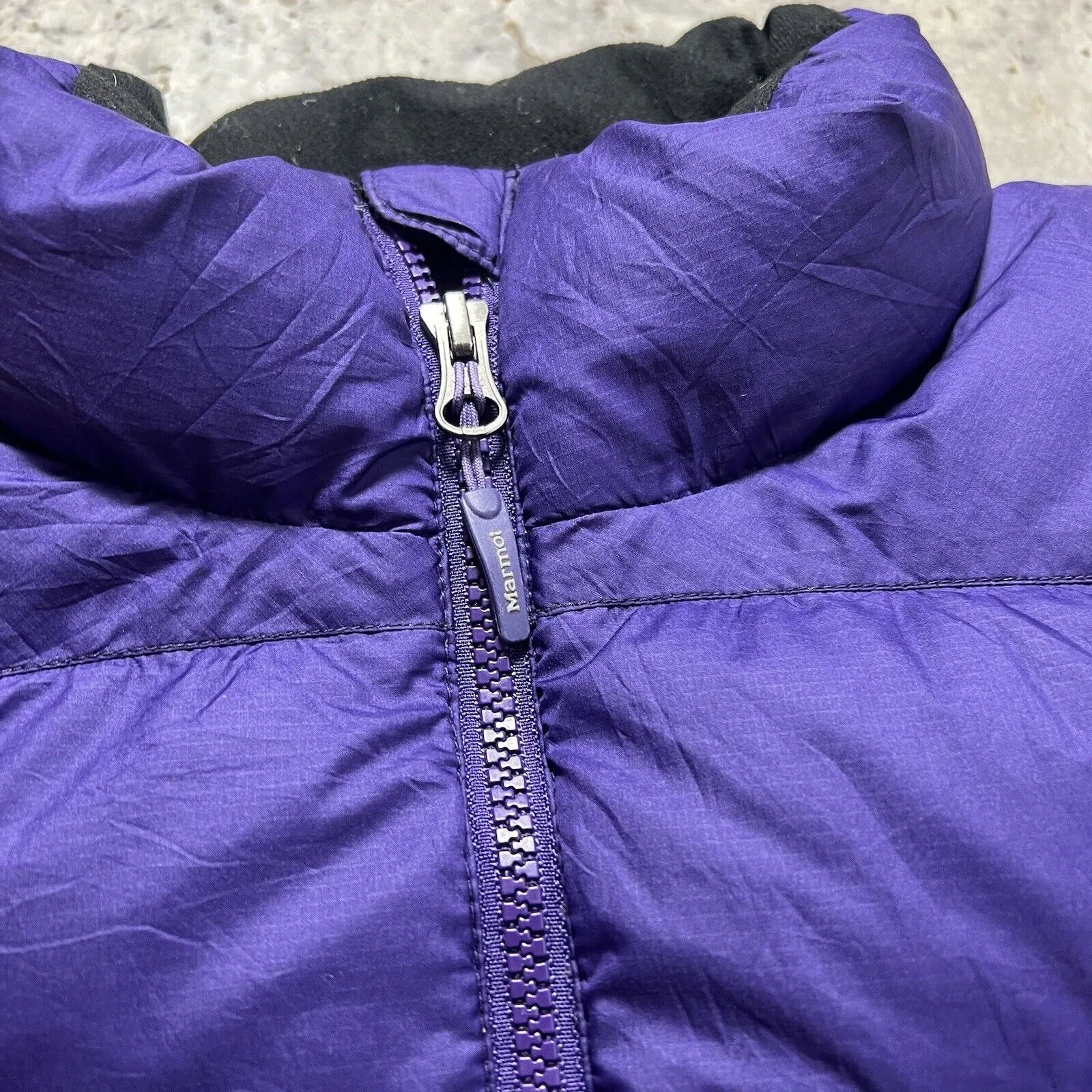 Marmot Puffer Jacket Purple 650+ Womens Medium