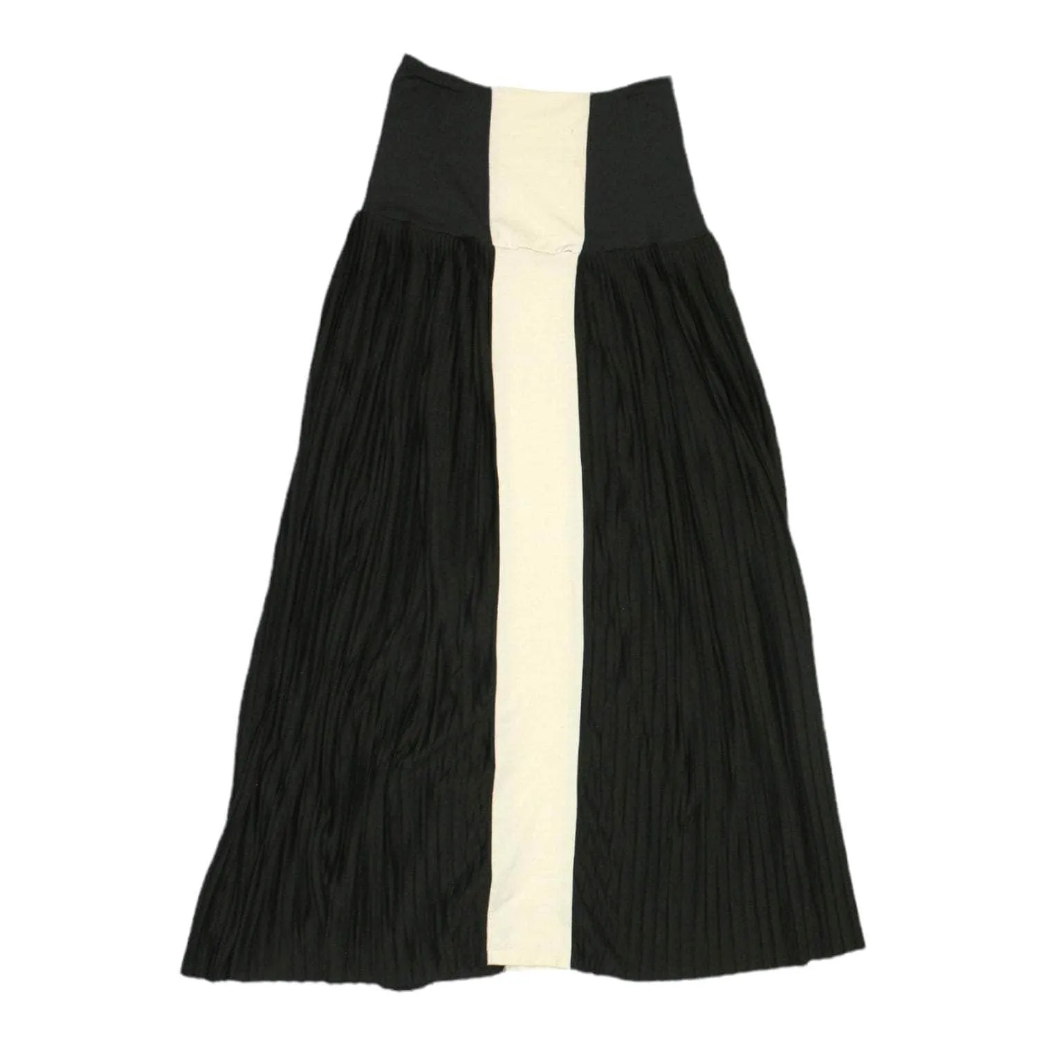 ME & EM Green Pleated & Paneled Skirt