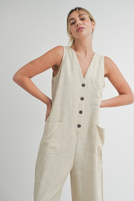 Muse Linen Jumpsuit