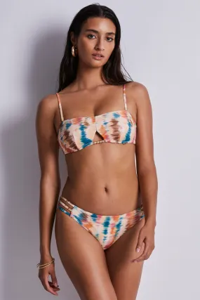 Mystic Soul Bandeau Bikini Top & Brazilian Bikini Bottom