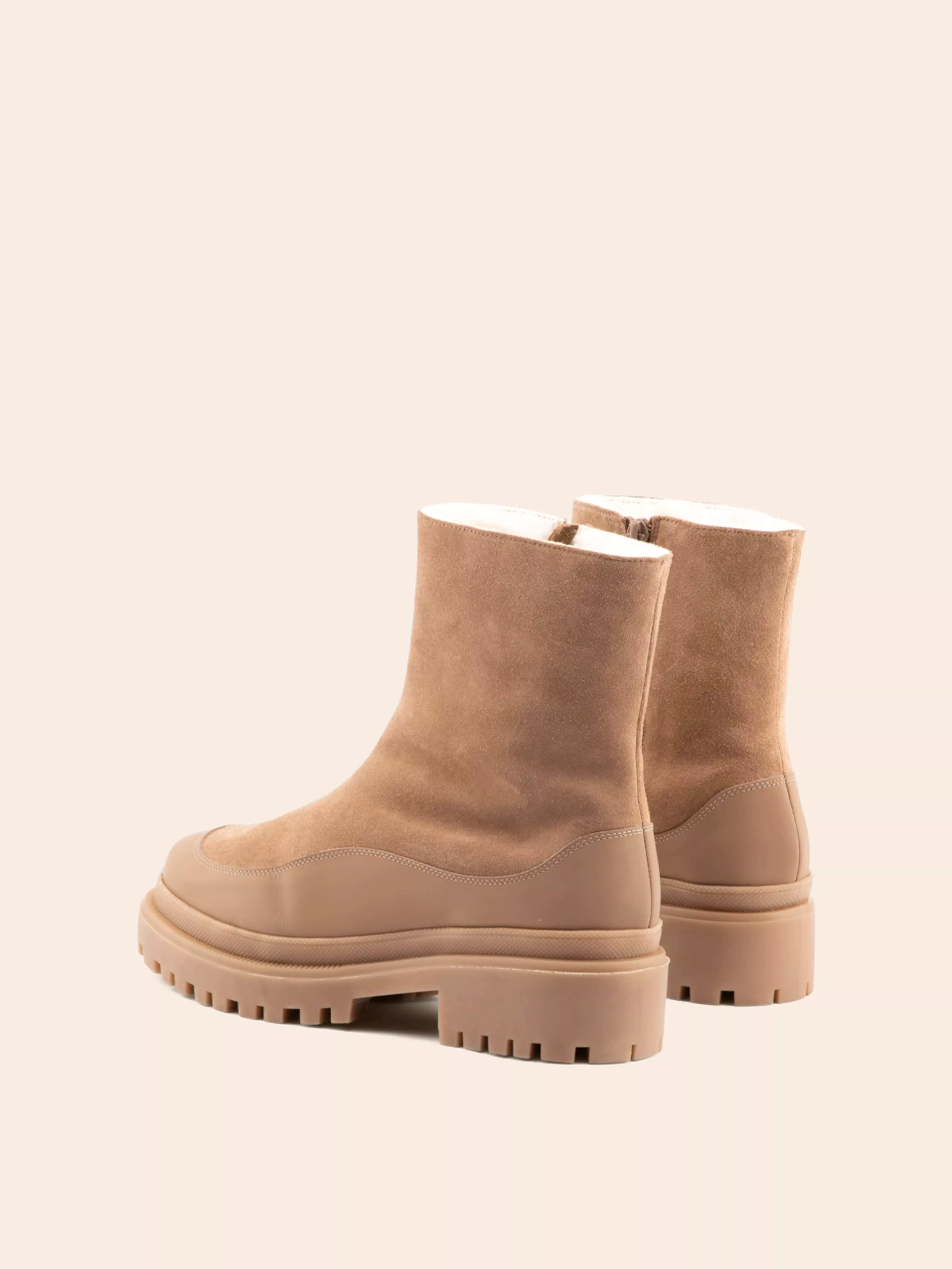 Nisa Tan Winter Boot