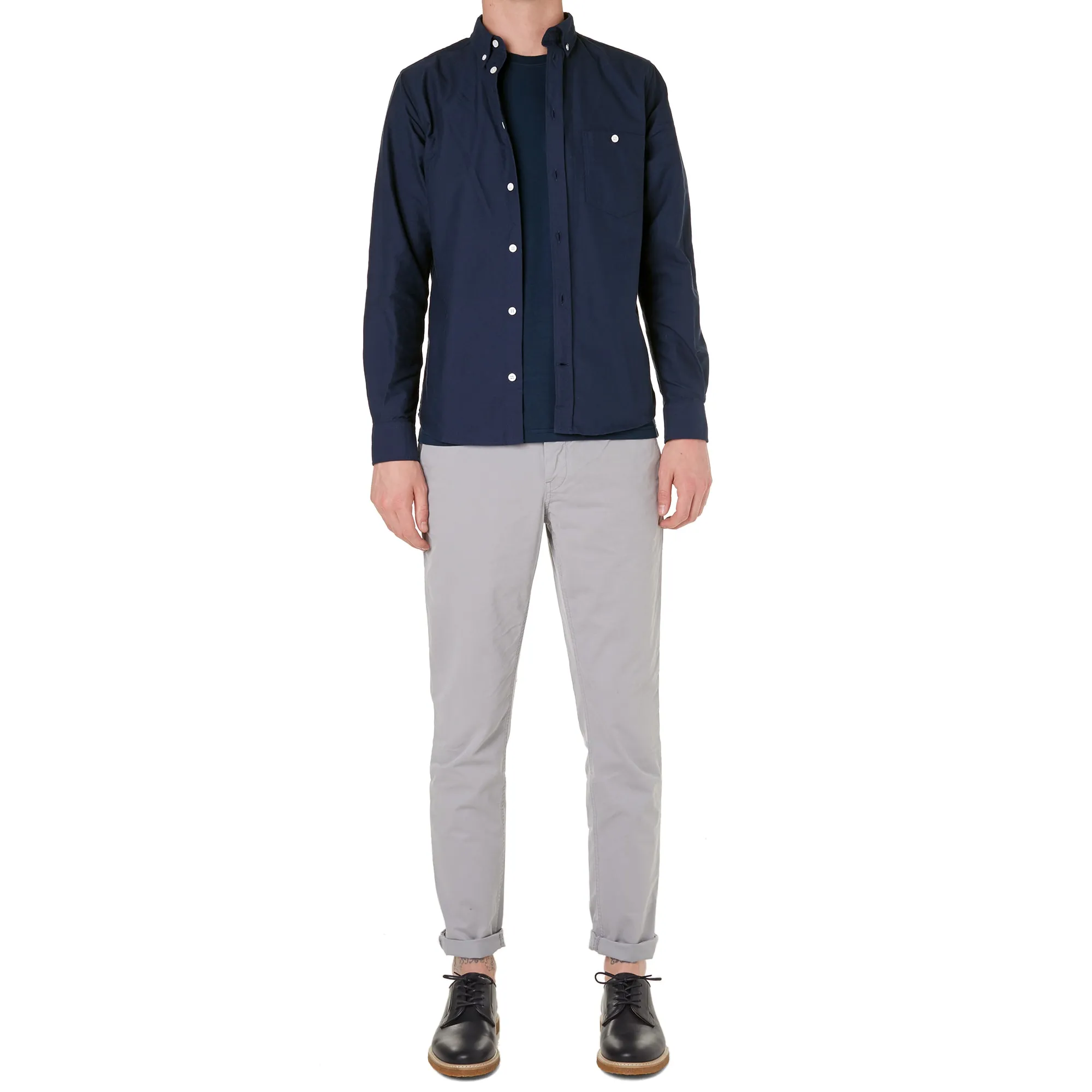 Norse Projects Niels Basic Overdyed Basic TeeNavy